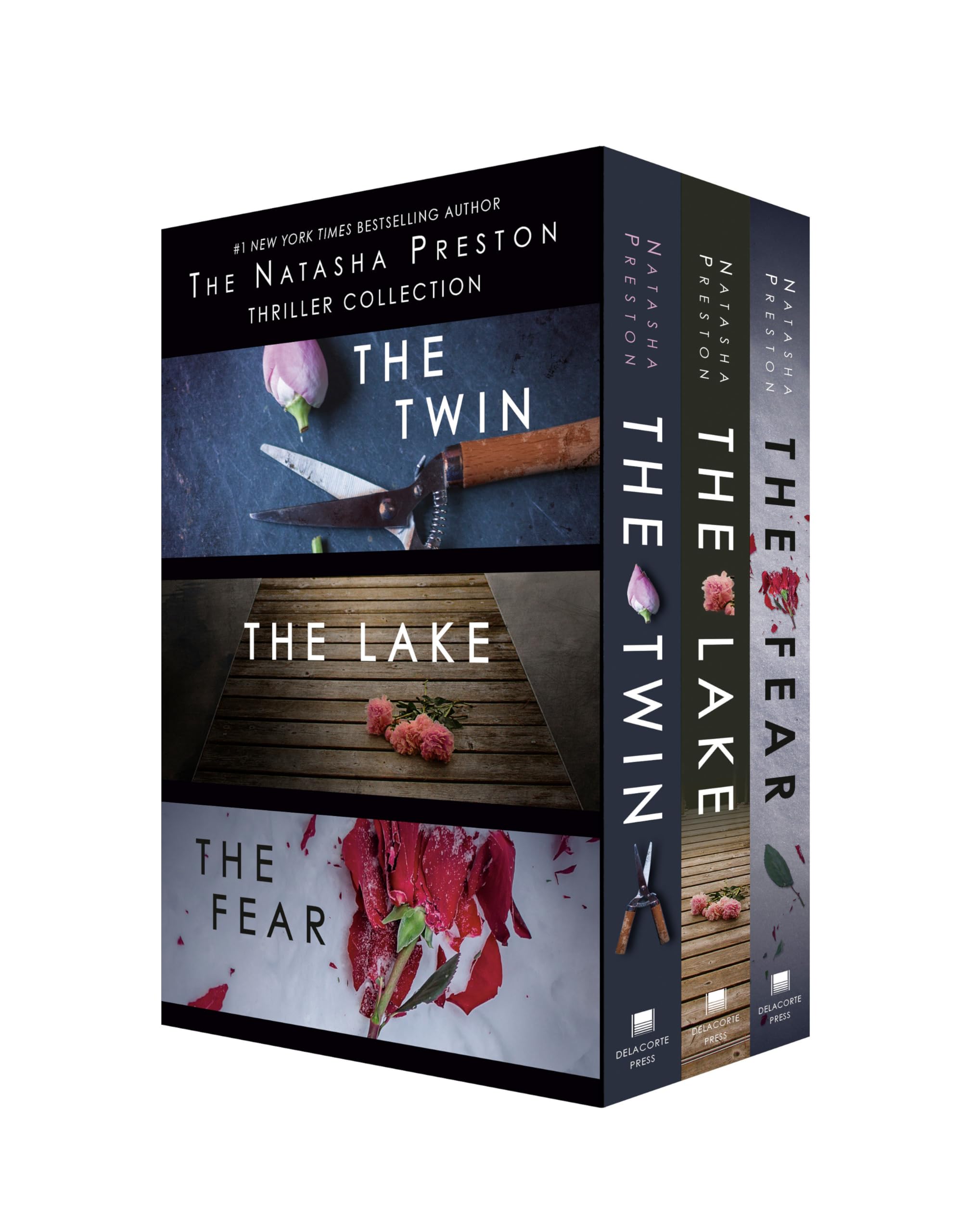 The Natasha Preston Thriller Collection: The Twin, The Lake, And The Fear,Used