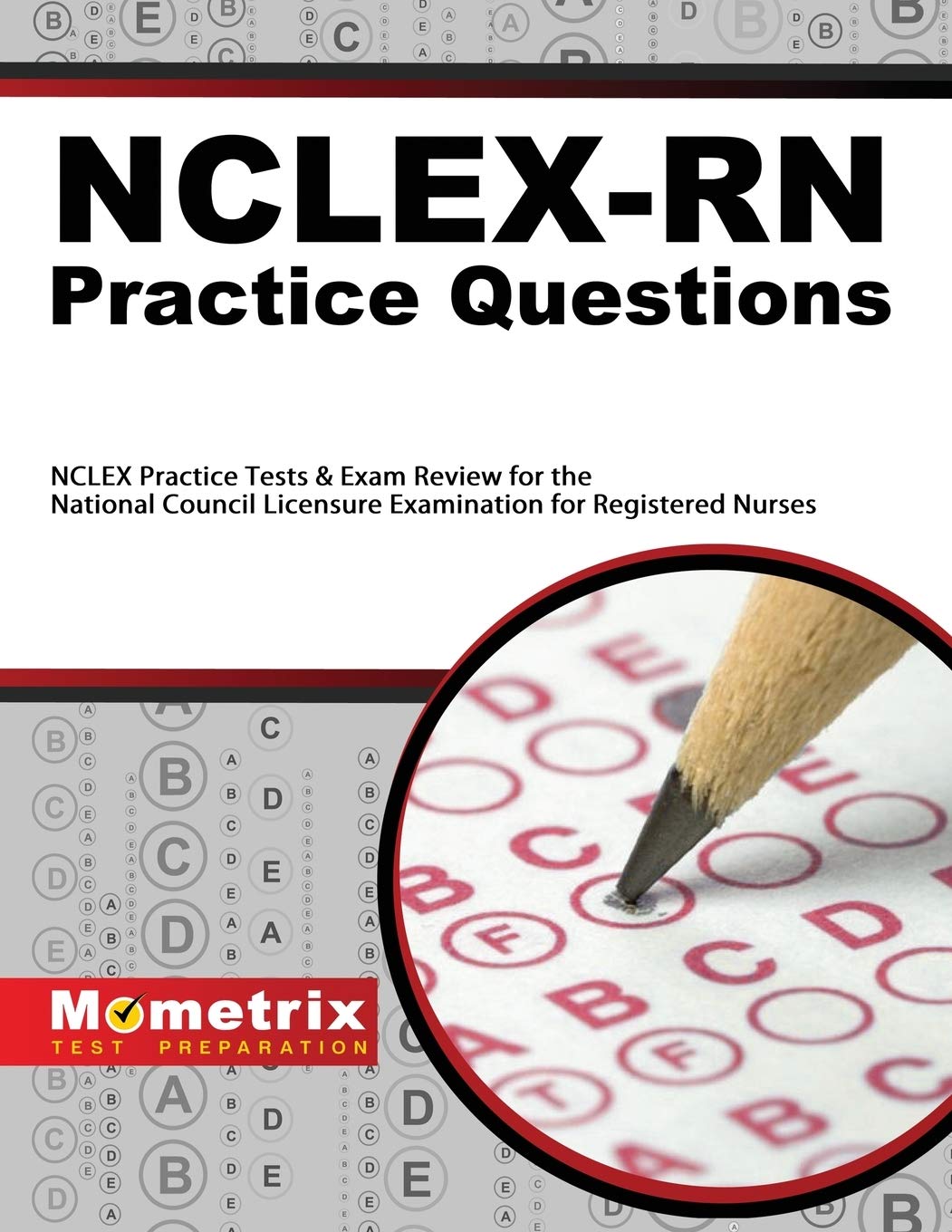 NCLEXRN Practice Questions: NCLEX Practice Tests & Exam Review for the National Council Licensure Examination for Registered Nu,Used