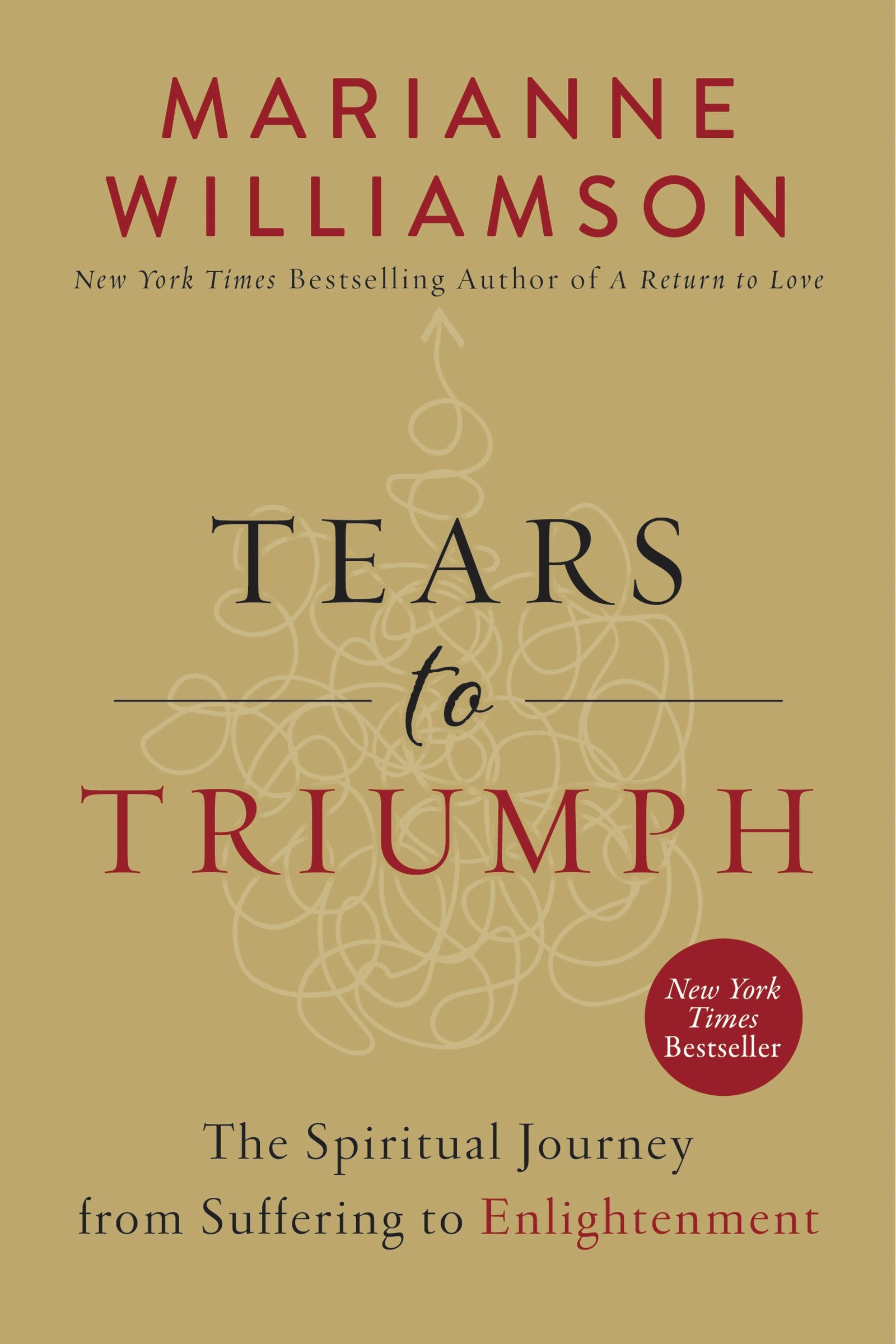 Tears To Triumph: The Spiritual Journey From Suffering To Enlightenment (The Marianne Williamson Series)-used