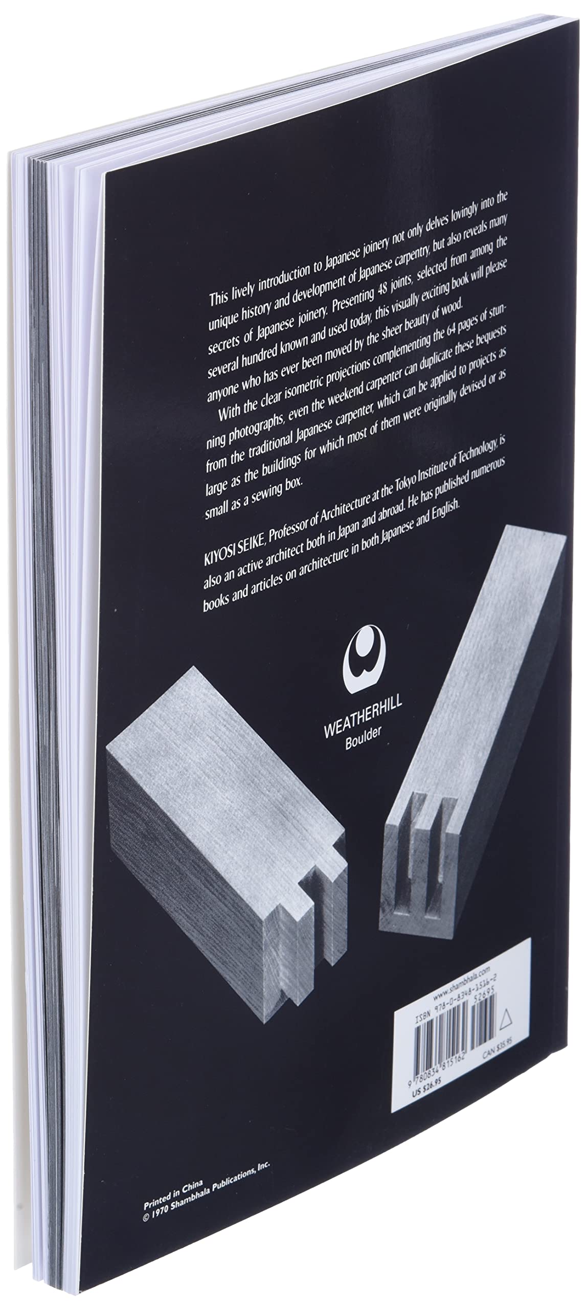 The Art Of Japanese Joinery,New