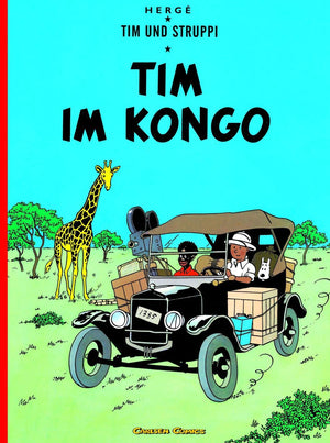 Tim und Struppi 01. Tim im Kongo  Tintin German edition,Used