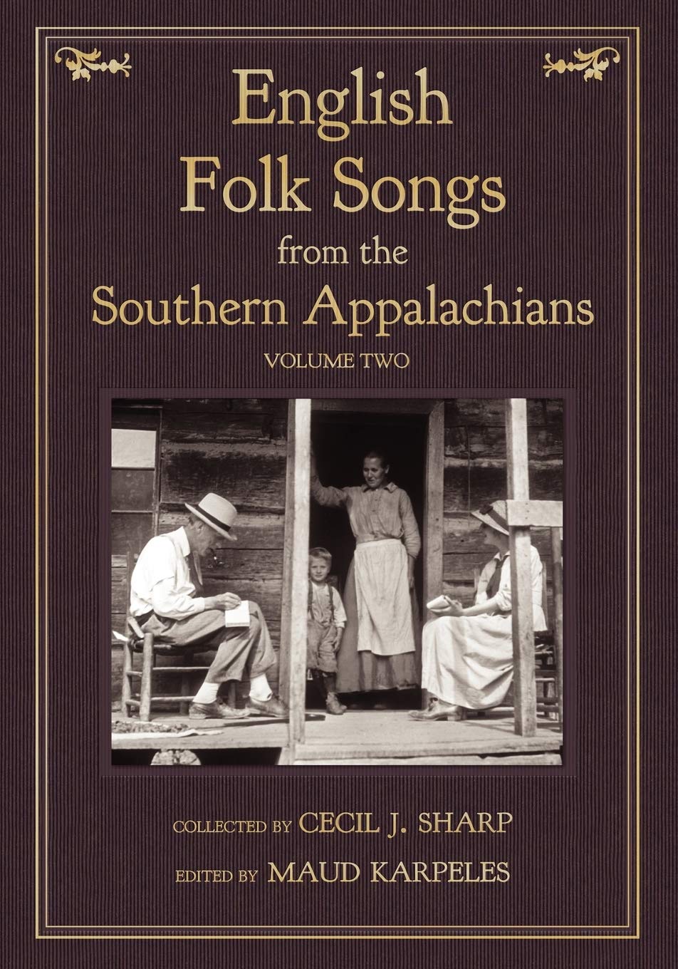 English Folk Songs From The Southern Appalachians, Vol 2,Used
