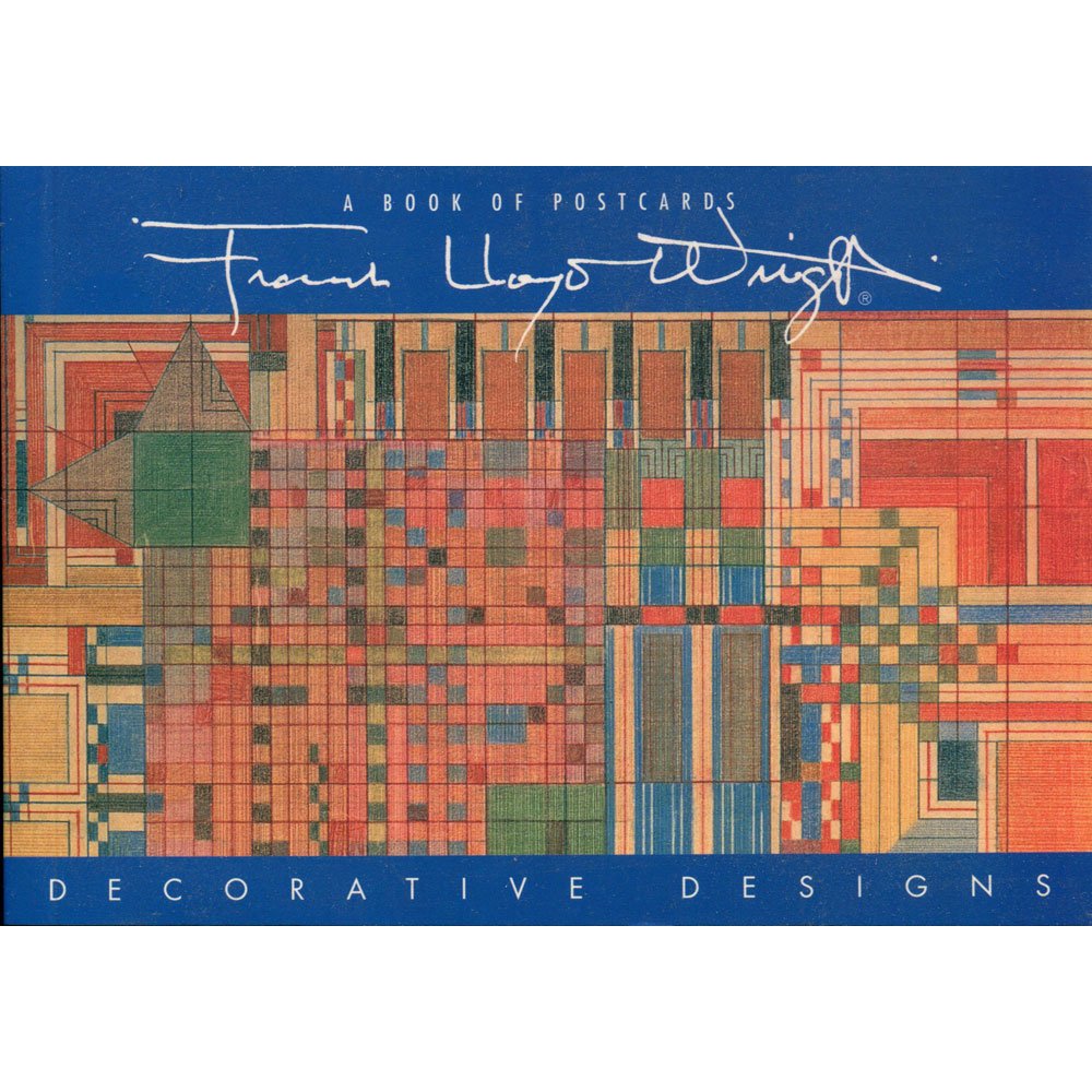 Frank Lloyd Wright Decorative Designs: Postcard Book,New
