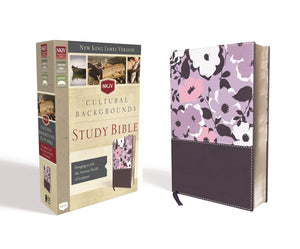 Nkjv, Cultural Backgrounds Study Bible, Leathersoft, Purple, Red Letter Edition: Bringing To Life The Ancient World Of Scripture,New