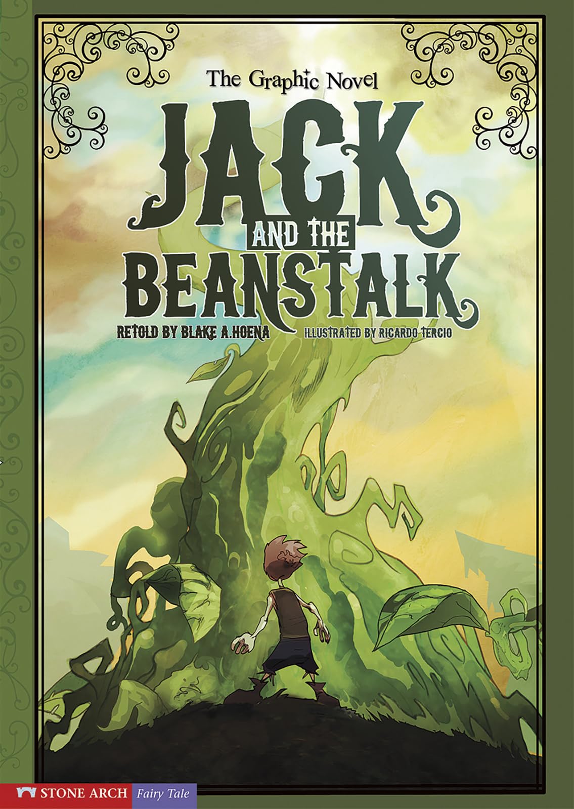 Jack and the Beanstalk: The Graphic Novel (Graphic Spin) (Graphic Spin (Quality Paper)),Used