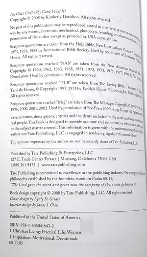 I'm God's Girl? Why Can't I Feel It?,Used