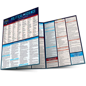 Political Science: a QuickStudy Laminated Reference Guide,Used