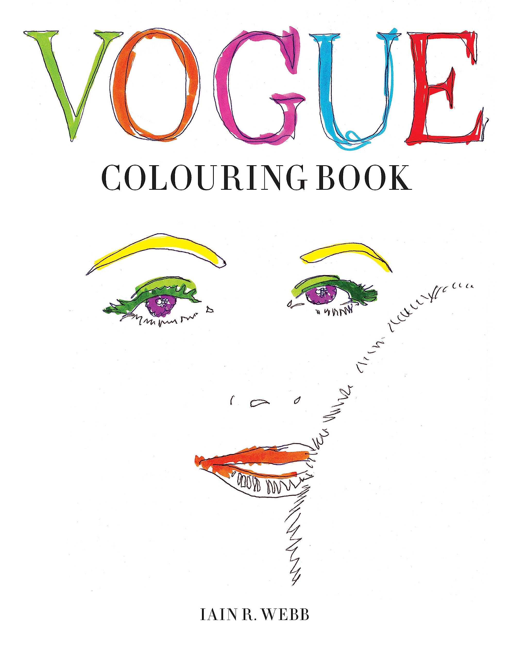 Vogue Colouring Book /anglais,Used