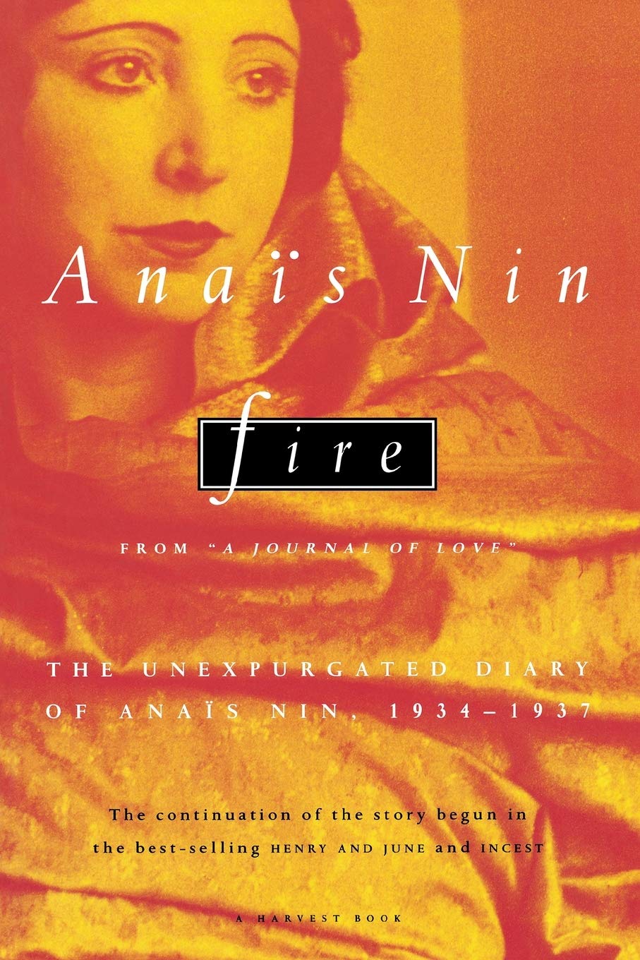 Fire: From A Journal Of Love The Unexpurgated Diary Of Anas Nin, 19341937