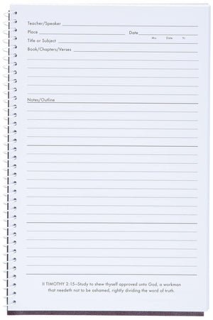 Bible Study Organizer & Notebook,Used