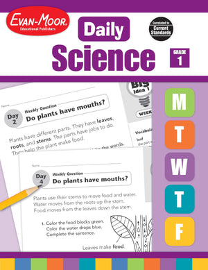 EvanMoor Daily Science Book, Grade 1,Used