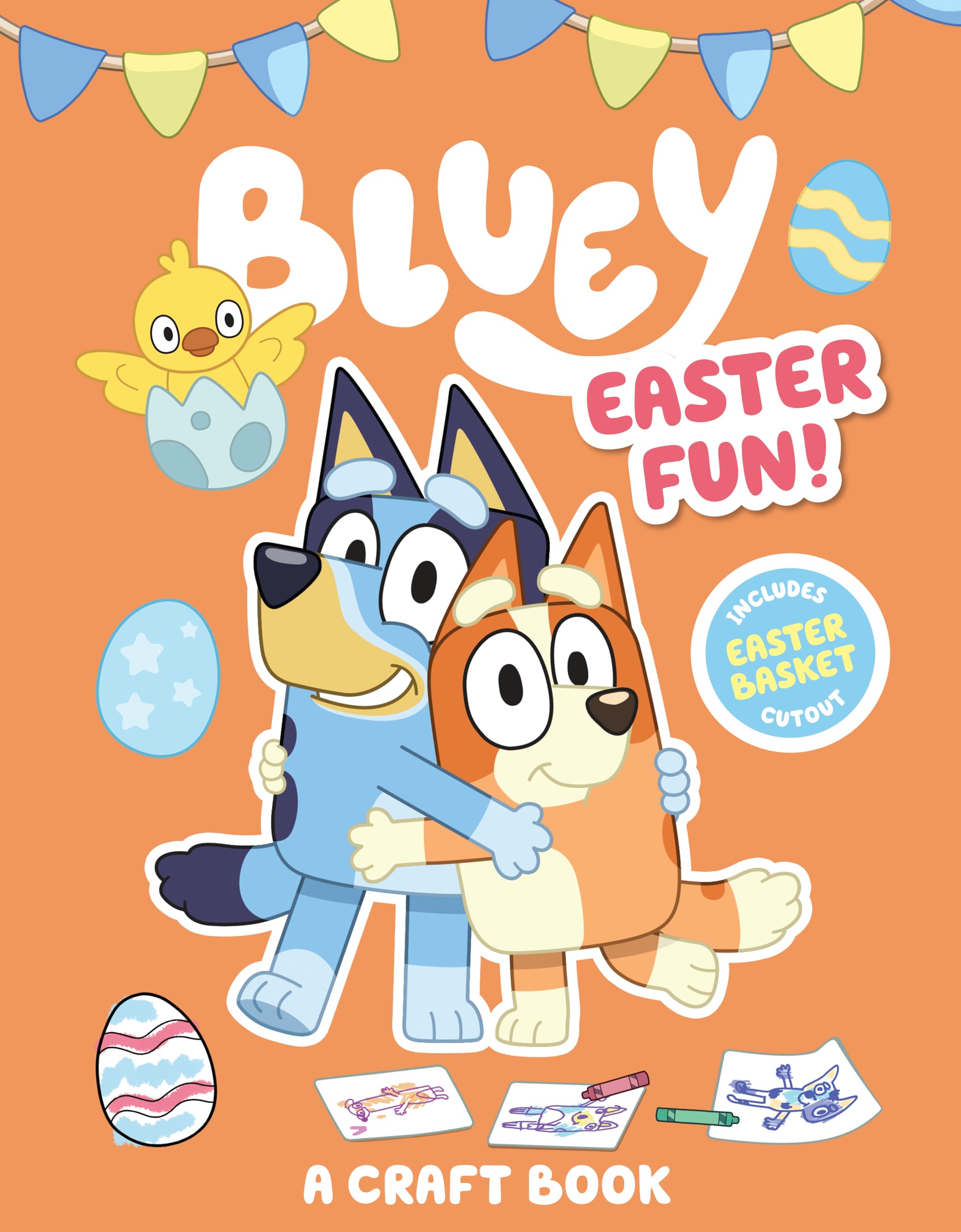 Bluey: Easter Fun!: A Craft Book,Used