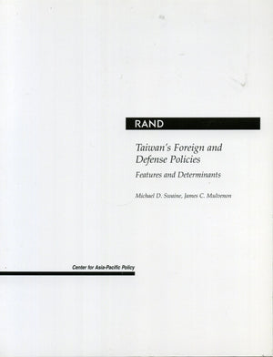 Taiwan: Foreign And Defense Policymaking (2001),New