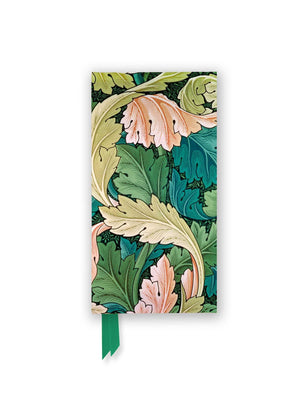 William Morris: Acanthus (Foiled Slimline Journal) (Flame Tree Slimline Journals)