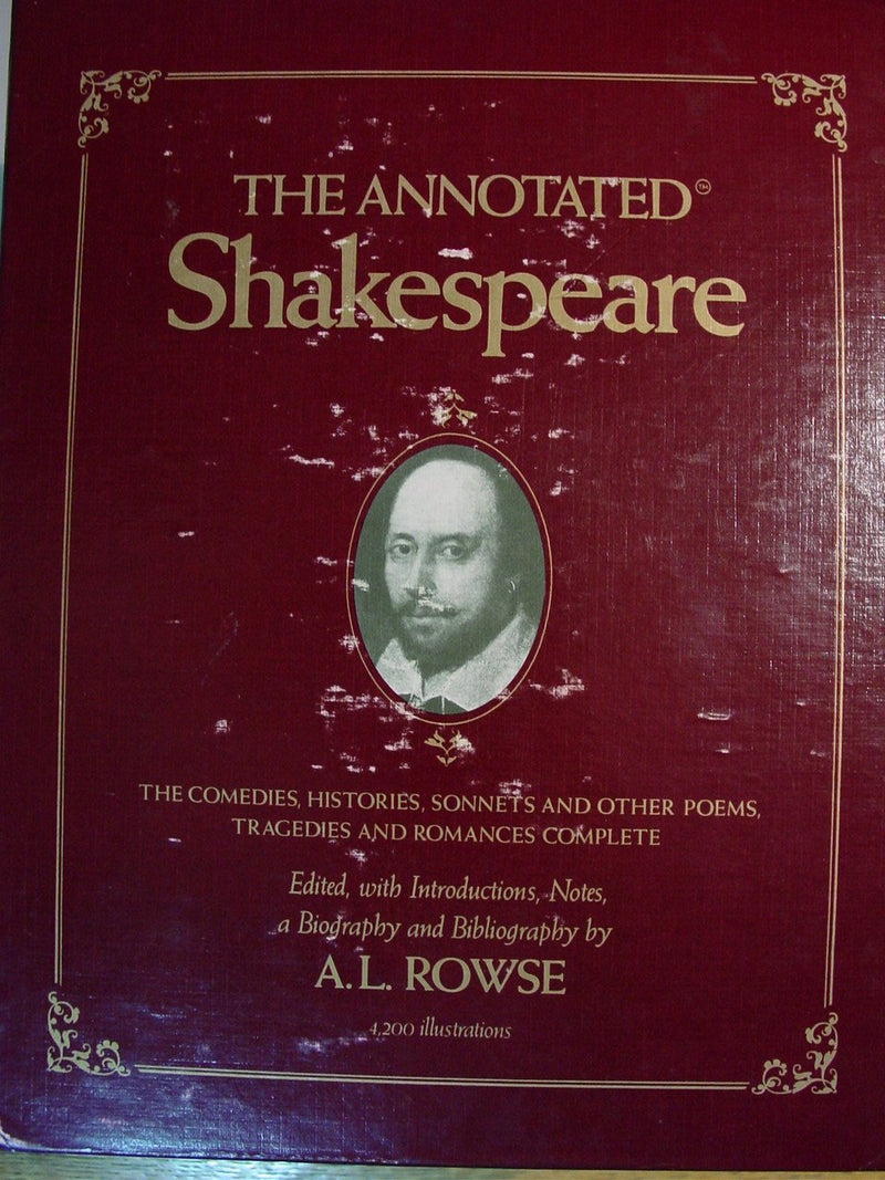 The Annotated Shakespeare: The Comedies, Histories, Sonnets and Other Poems, Tragedies and Romances Complete (Three Volume Set i,Used