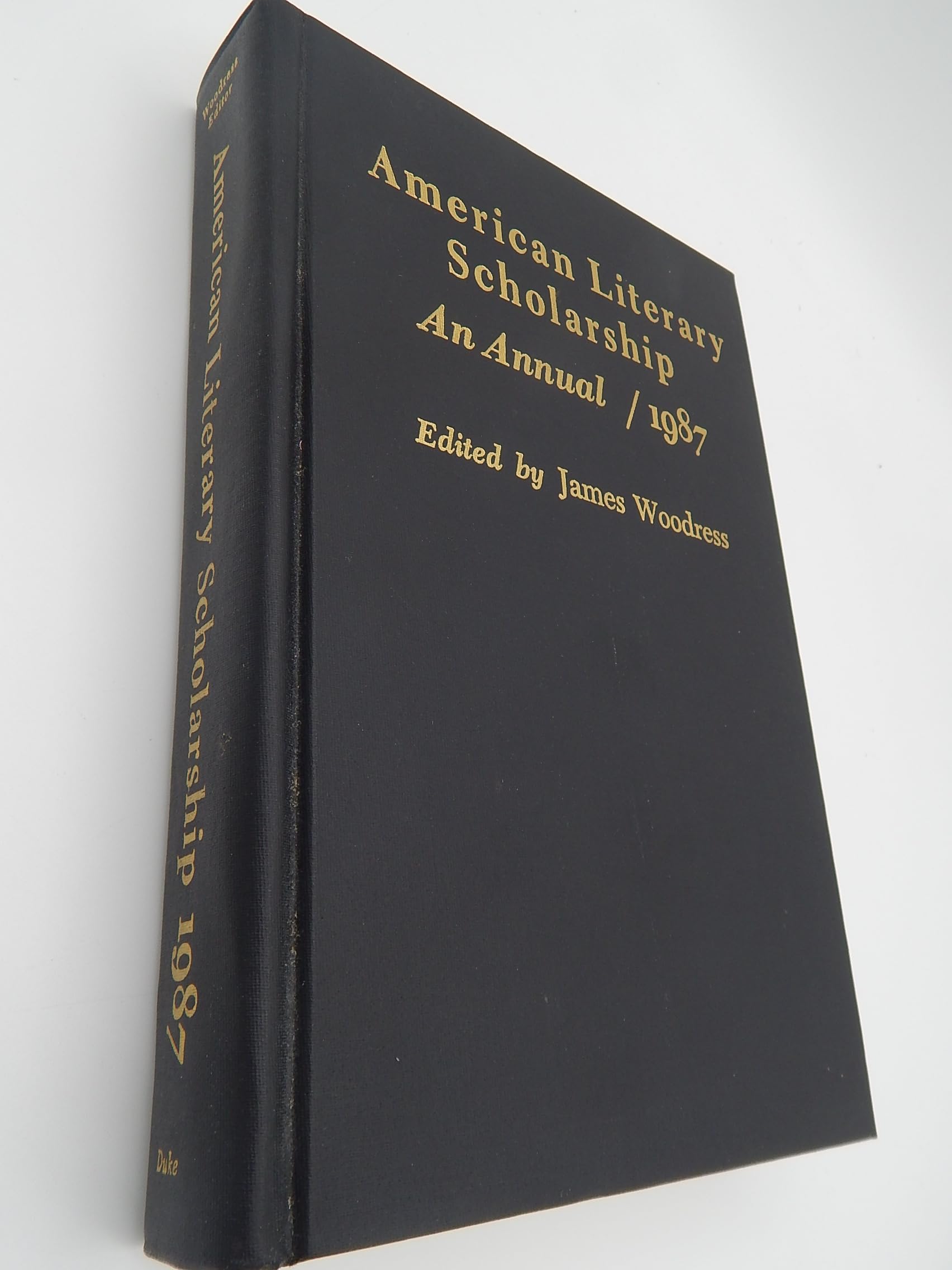 1987 (American Literary Scholarship),Used