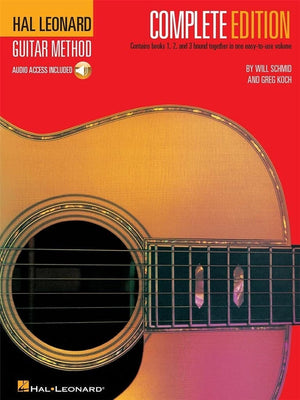 Hal Leonard Guitar Method, Second Edition  Complete Edition (Book/Onlne Audio),Used
