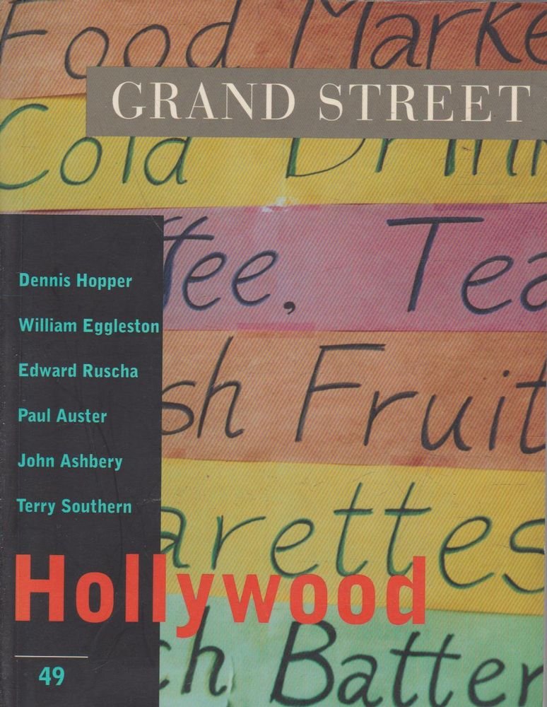 Grand Street 49: Hollywood (Summer 1994),Used