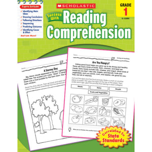 Scholastic Success With Reading Comprehension, Grades 1,New