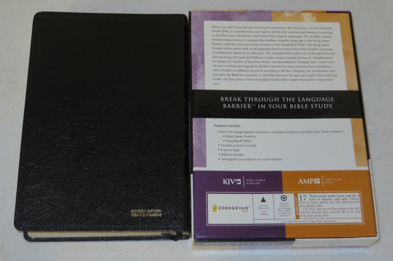 Zondervan Holy Bible: KJV & Amplified Parallel, Model 0310925606