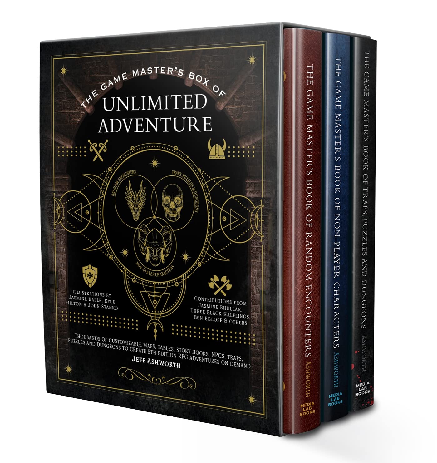 The Game Master'S Box Of Unlimited Adventure: Thousands Of Unforgettable Maps, Tables, Story Hooks, Npcs, Traps, Puzzles And Dun,Used