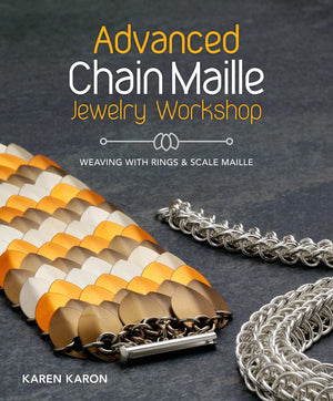 Advanced Chain Maille Jewelry Workshop: Weaving with Rings and Scale Maille,Used