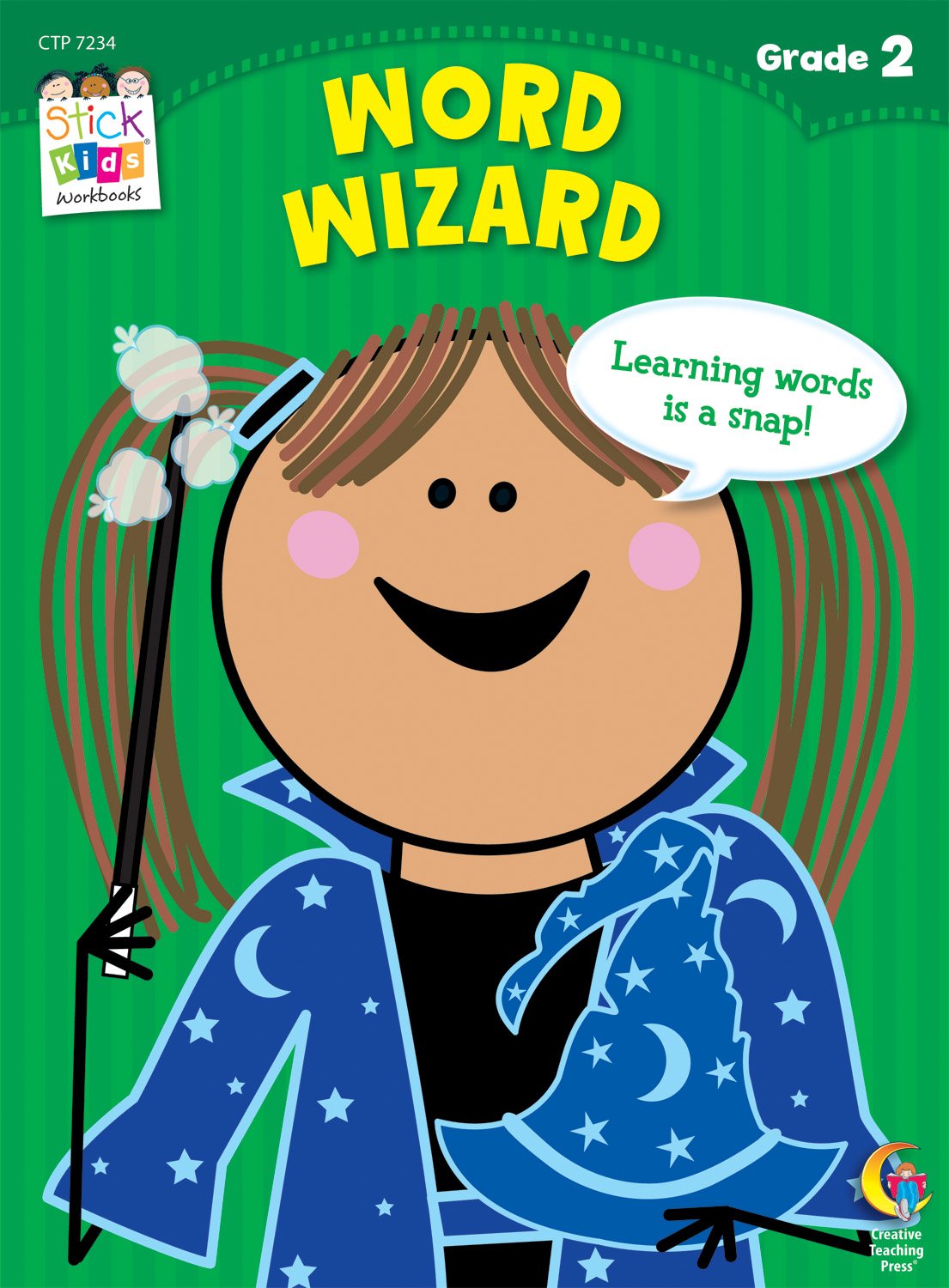 Word Wizard Stick Kids Workbook, Grade 1,Used