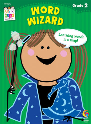 Word Wizard Stick Kids Workbook, Grade 1,Used