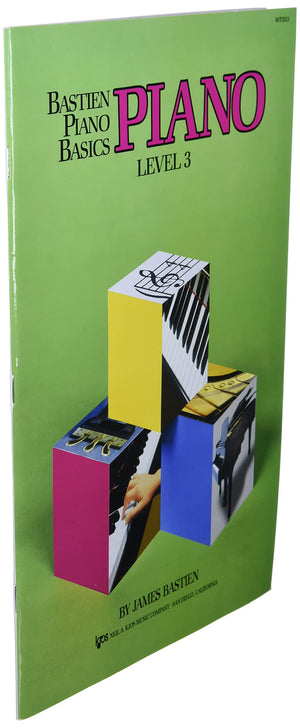 WP203  Bastien Piano Basics  Piano Level 3,Used