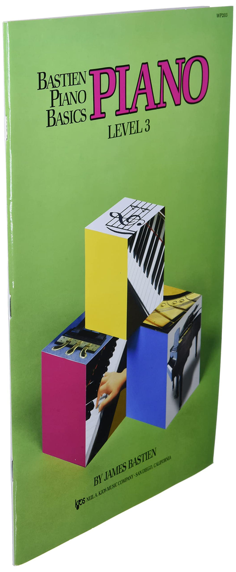 WP203  Bastien Piano Basics  Piano Level 3,Used