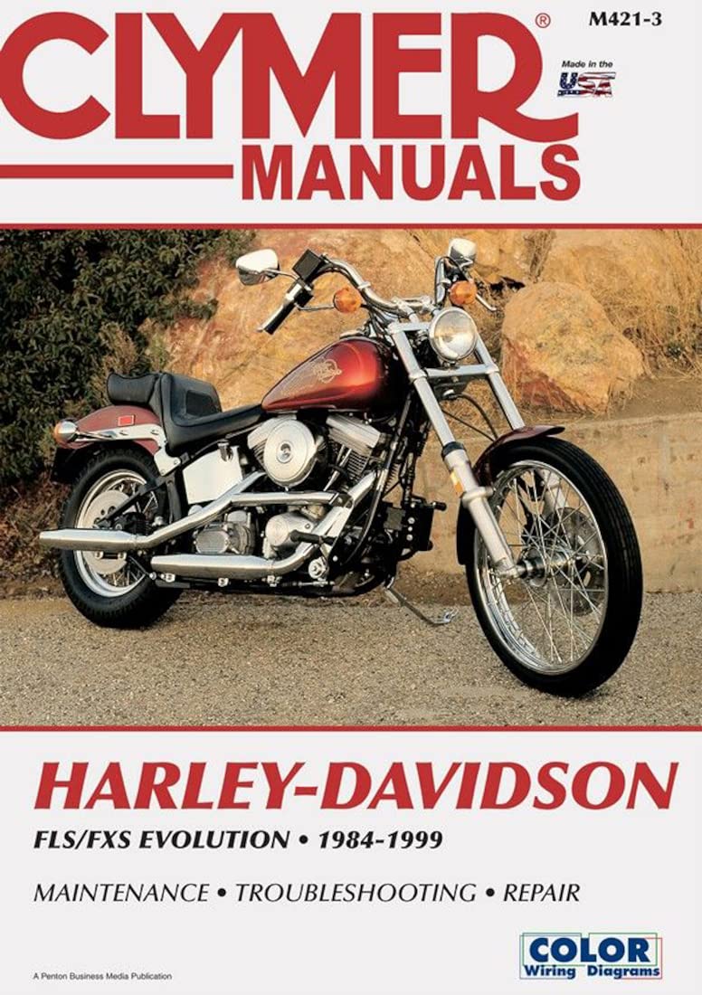 Clymer HarleyDavidson: Fx/Fl Softail BigTwin Evolution 19841994 (CLYMER MOTORCYCLE REPAIR),New