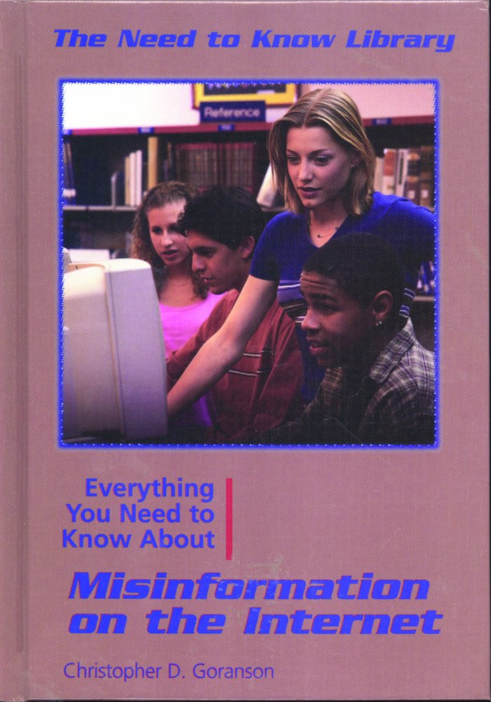 Misinformation on the Internet (NEED TO KNOW LIBRARY),Used