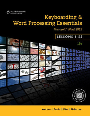 Keyboarding and Word Processing Essentials, Lessons 155, Spiral bound Version,Used