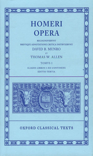 Homeri: Opera  Tomvs 1, Iliadis Libros I  XII Continens (Greek Edition),Used