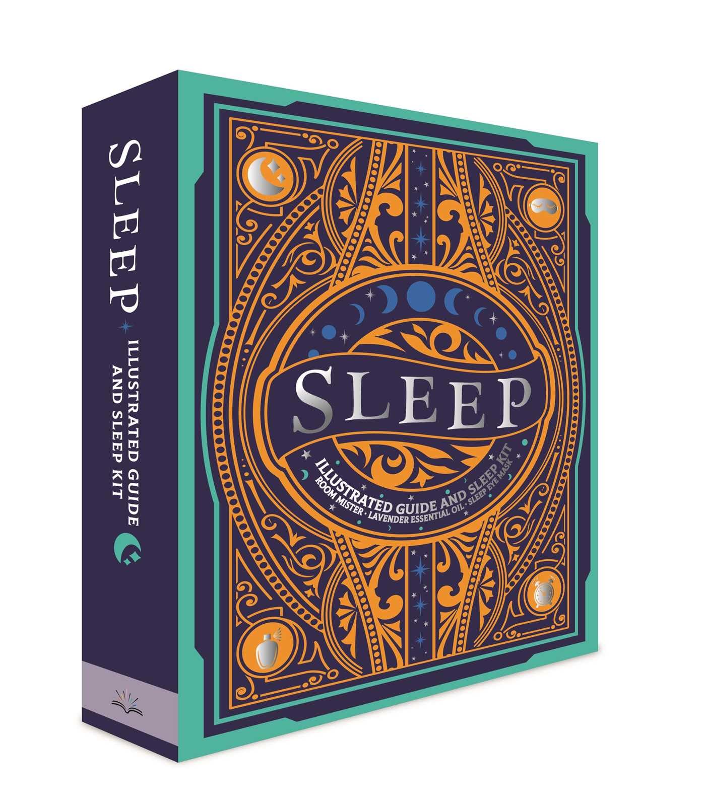 Sleep: An Illustrated Guide and Sleep Kit: with Room Mister, Lavender Essential Oil, and Sleep Eye Mask,New