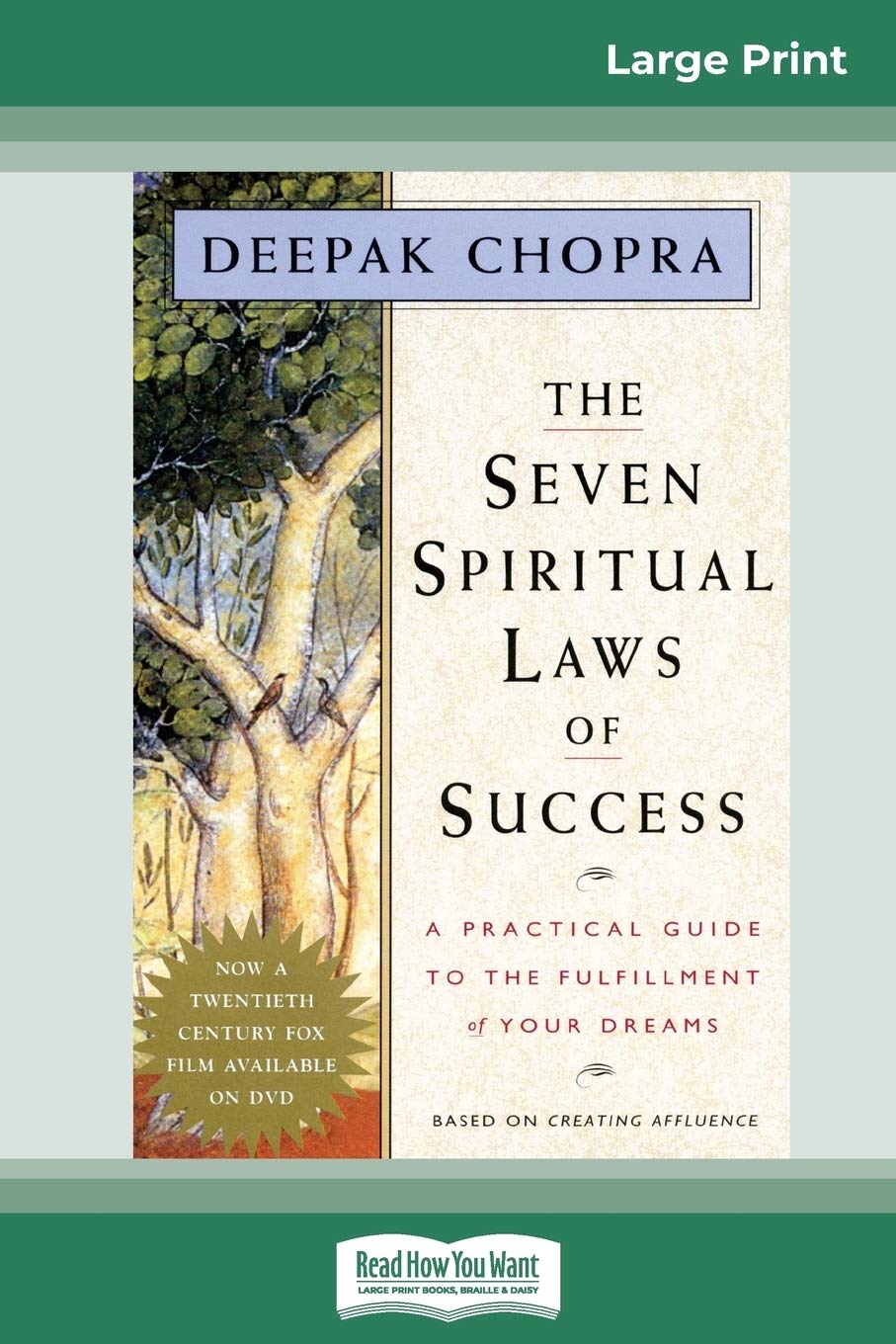 The Seven Spiritual Laws of Success: A Practical Guide to the Fulfillment of Your Dreams (16pt Large Print Edition),Used