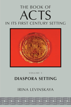 The Books of acts in its First Century Setting, vol 5: Diaspora (The Book of Acts in Its First Century Setting (BAFCS)),Used