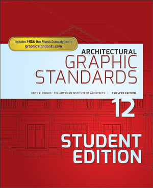 Architectural Graphic Standards (Ramsey/Sleeper Architectural Graphic Standards Series),Used