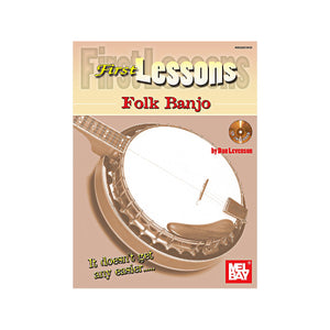 First Lessons Folk Banjo,Used