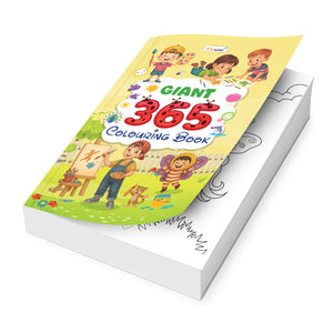 Giant - 365 Colouring Book :- Early Learners Colouring Book, Kids Educational Book, Jumbo Colouring Book For Kids