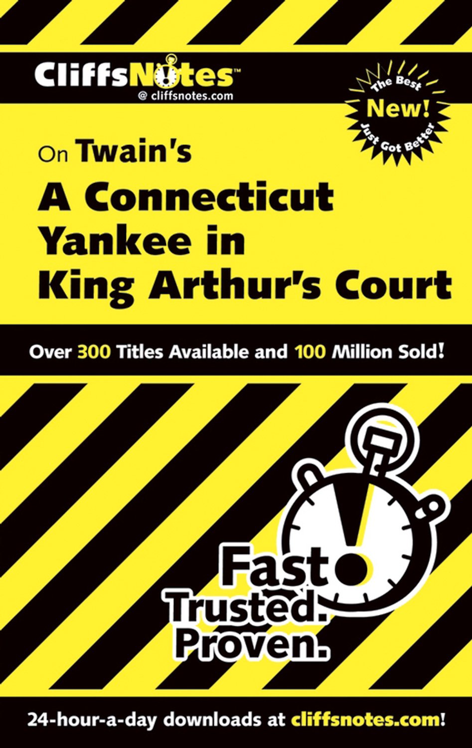 CliffsNotes on Twain's A Connecticut Yankee in King Arthur's Court (CLIFFSNOTES LITERATURE),Used