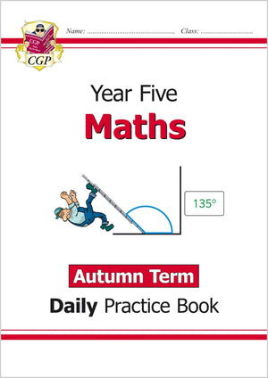 New KS2 Maths Daily Practice Book: Year 5  Autumn Term: perfect for catching up at home (CGP KS2 Maths),Used