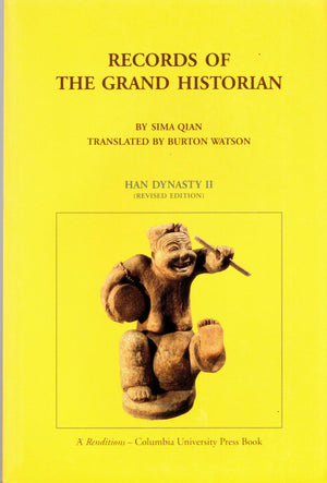 Records Of The Grand Historian: Han Dynasty Ii,New