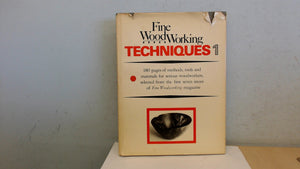 Fine Woodworking Techniques Book 1,Used