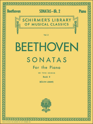 Sonatas  Book 2: Schirmer Library Of Classics Volume 2 Piano Solo (Schirmer'S Library Of Musical Classics),Used