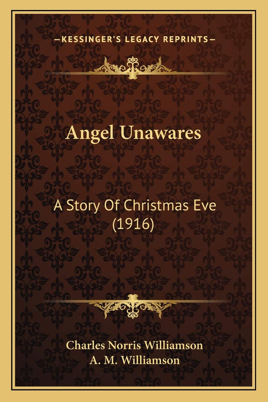 Angel Unawares: A Story Of Christmas Eve (1916),Used