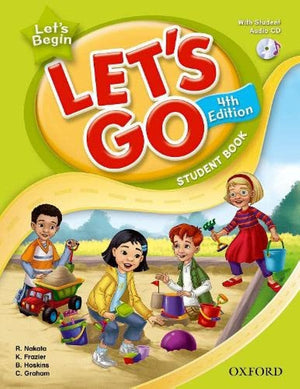 Let's Go, Let's Begin Student Book with CD: Language Level: Beginning to High Intermediate. Interest Level: Grades K6. Approx. ,Used