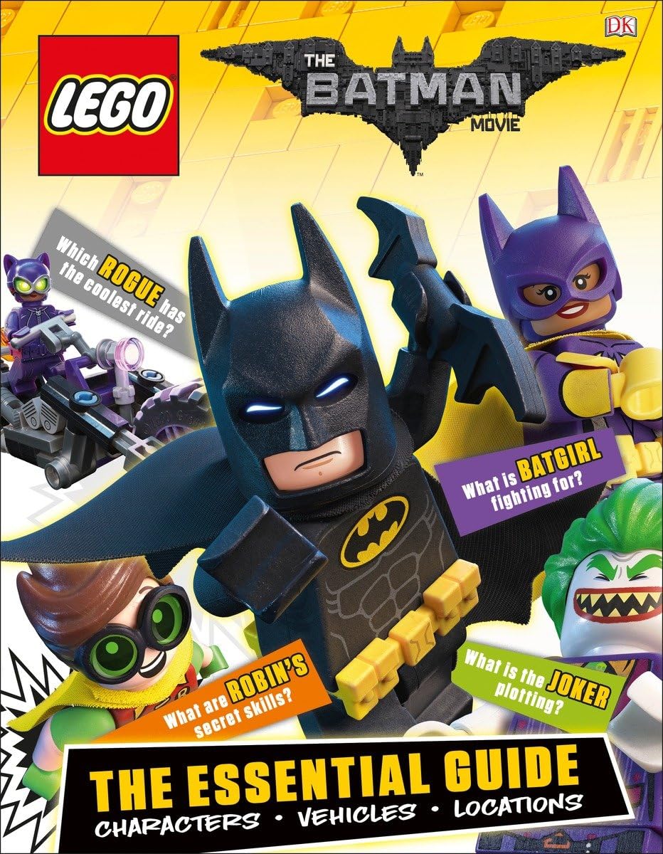 The LEGO Batman Movie: The Essential Guide: Characters, Vehicles, Locations,Used