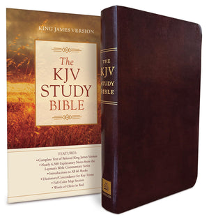 The Kjv Study Bible (Bonded Leather) (King James Bible)