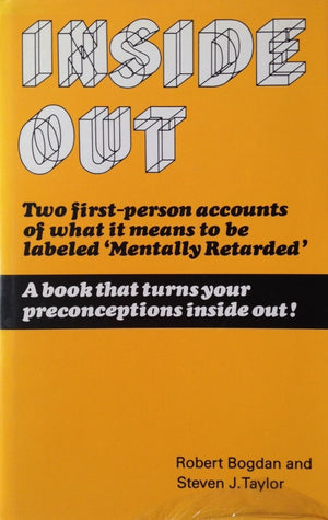Inside Out: Two FirstPerson Accounts of What It Means To Be Labeled 